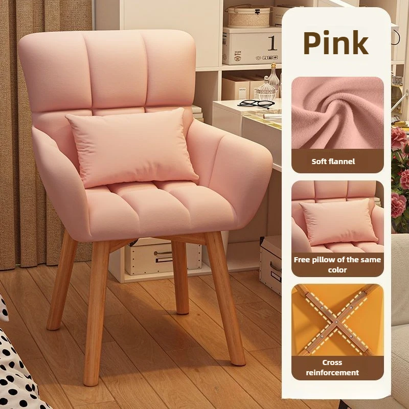 Office Furniture For Home - Ladies' dressing chair, light luxury rotating