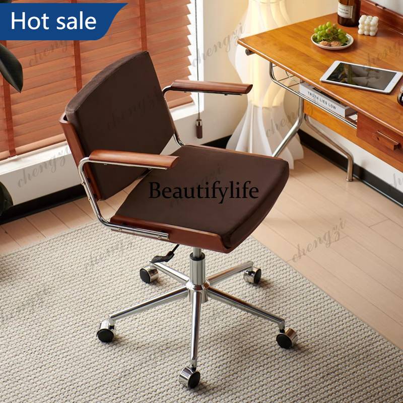 Office Furniture Ergonomic - NQ52 Swivel Black Office Chair Armrest