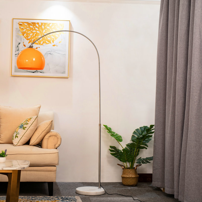 Floor Lamp Arched - Modern Minimalist Fishing Floor Lamp Living