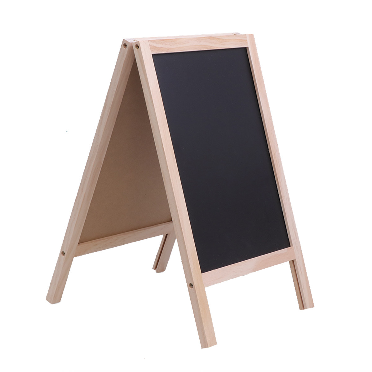 Whiteboard Easel Tripod - 1Set Mini Wooden Tripod Blackboard 25x40cm