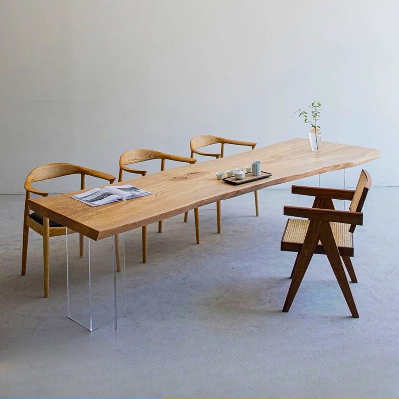 Nordic Solid Wood Acrylic Floa - огляд і ціна Office Furniture For Home