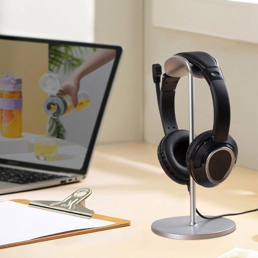 Desktop Headphone Stand  Curve - огляд і ціна Telephone Headset Office