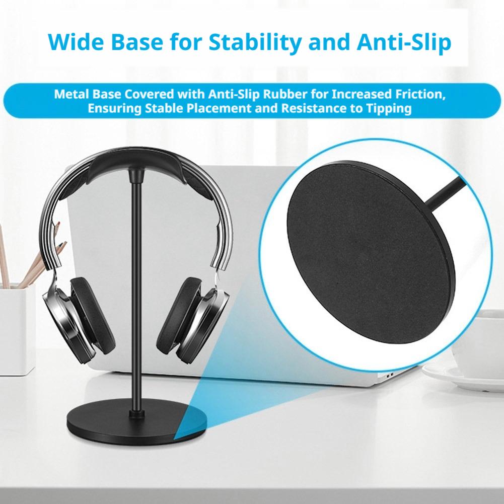 Desktop Headphone Stand  Curve - огляд і ціна Telephone Headset Office