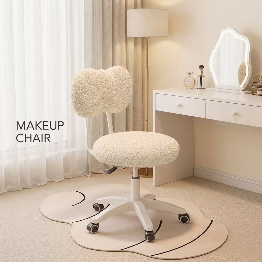Cute Boucle Swivel Office Chai - огляд і ціна Office Furniture For Home