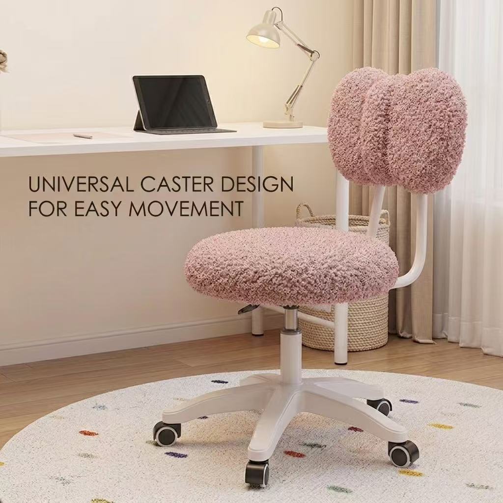 Cute Boucle Swivel Office Chai - огляд і ціна Office Furniture For Home
