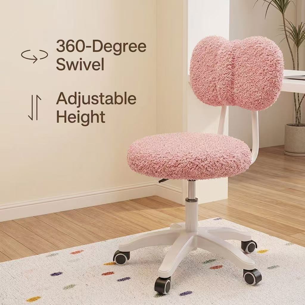 Cute Boucle Swivel Office Chai - огляд і ціна Office Furniture For Home