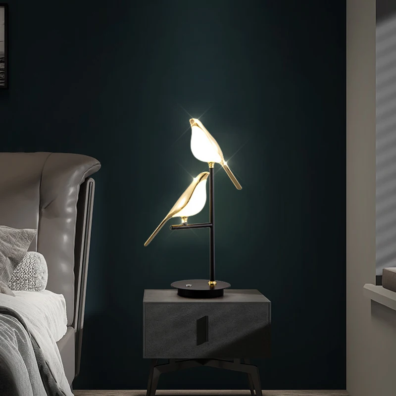 Magpie Bird Table Light Standi - огляд і ціна Floor Lamp Arched