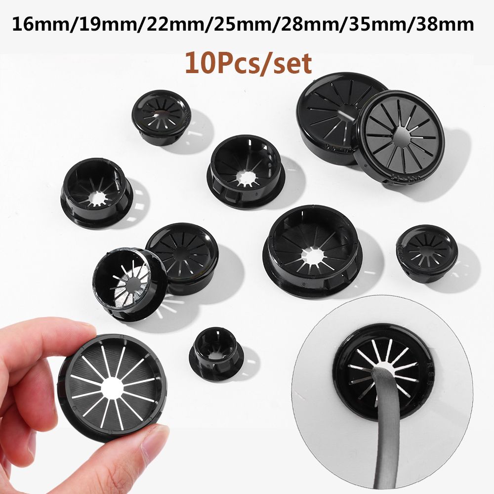 10pcs/set Plastic Cable Hole C - огляд і ціна Office Furniture Outlet