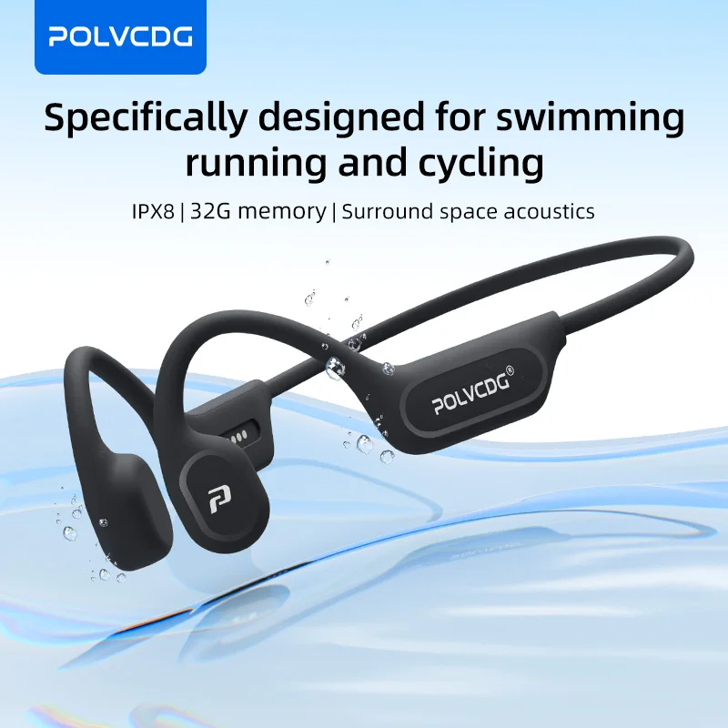 POLVCDG X9 Bone Conduction Ear - огляд і ціна Telephone Headset Office
