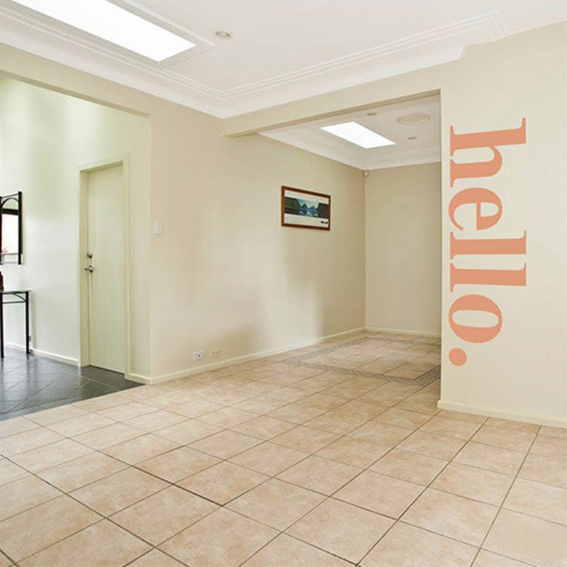 Hello Quotes Wall Sticker Viny - огляд і ціна Office Furniture Outlet