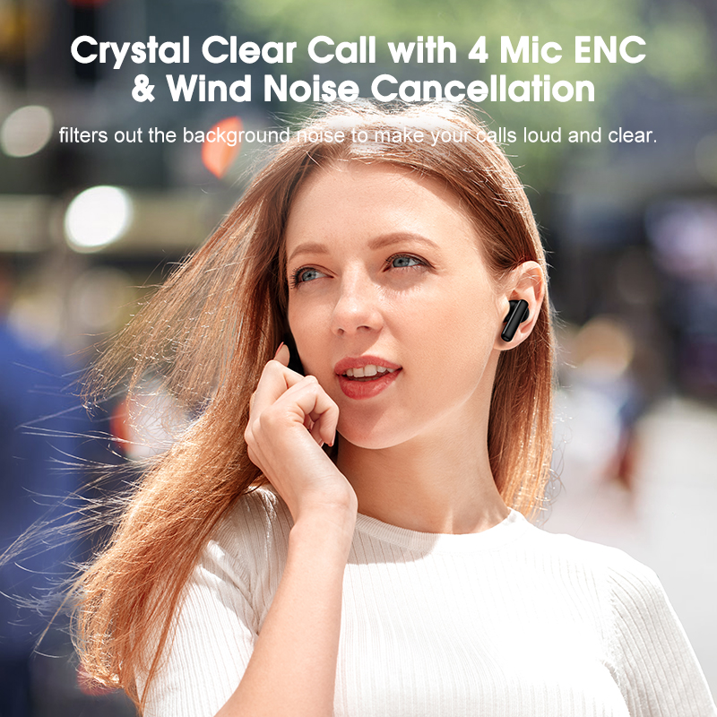 QCY T13 ANC Wireless Earphones - огляд і ціна Telephone Headset Office