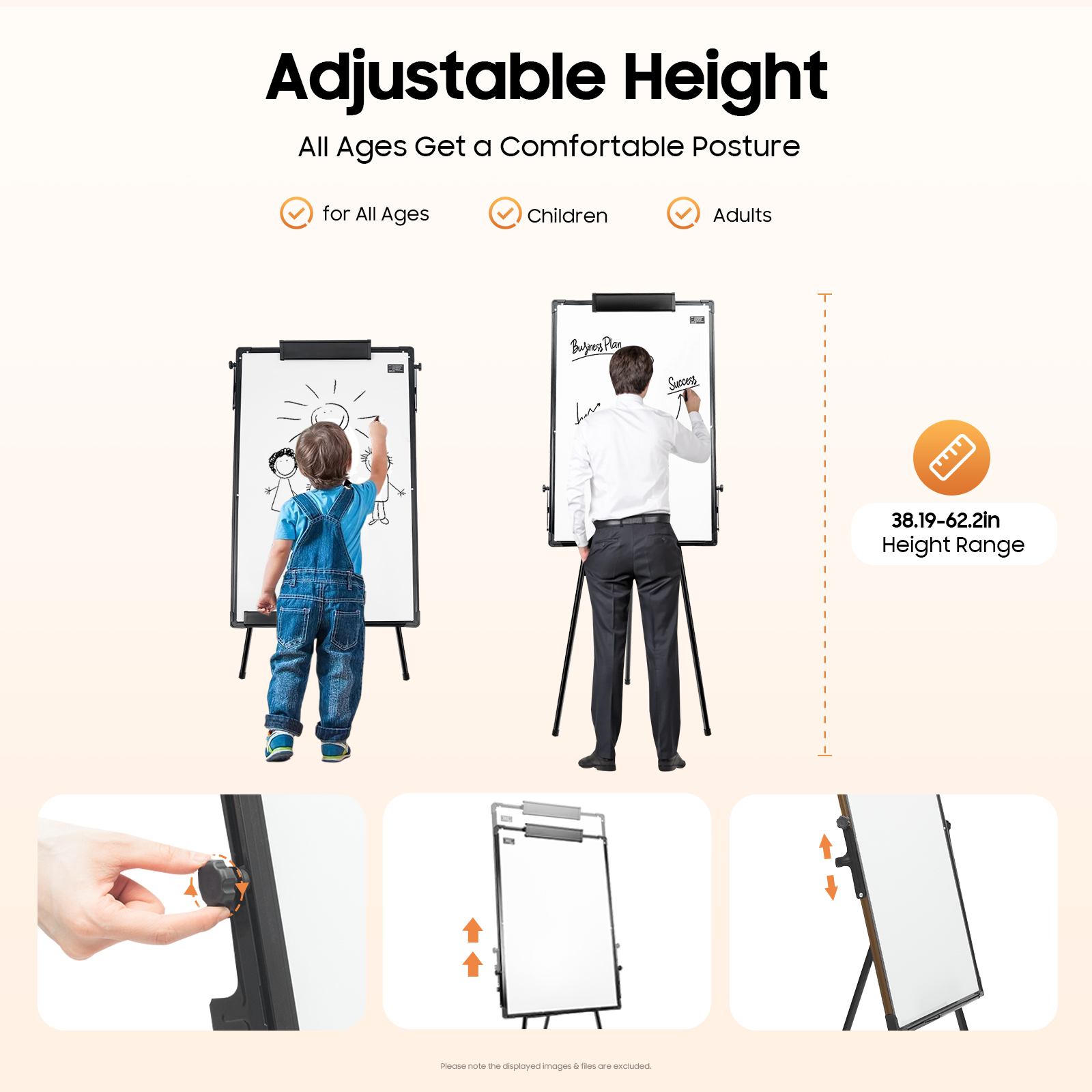 91 X 61 cm Whiteboard Easel St - огляд і ціна Whiteboard Easel Tripod