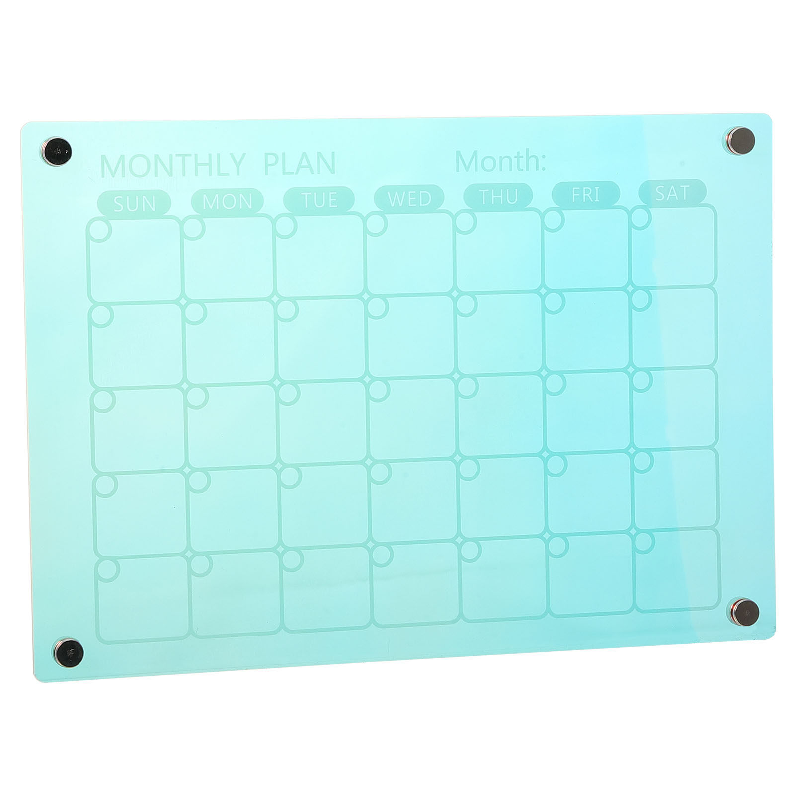 Magnetic Acrylic Dry Erase Boa - огляд і ціна Magnetic Whiteboard Calendar