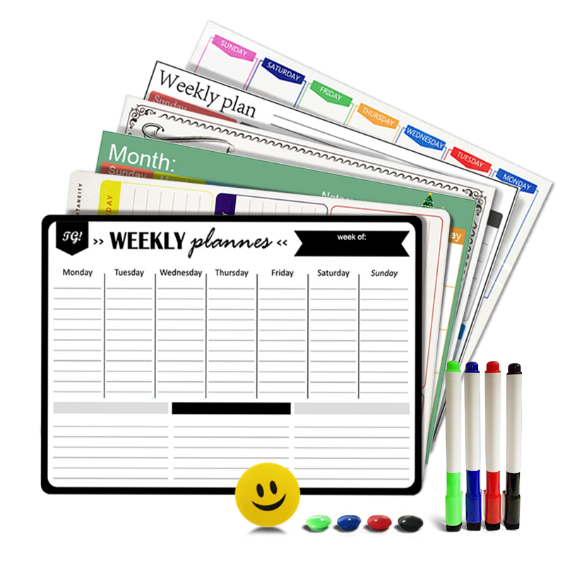 A3 Magnetic Weekly & Monthly P - огляд і ціна Magnetic Whiteboard Calendar