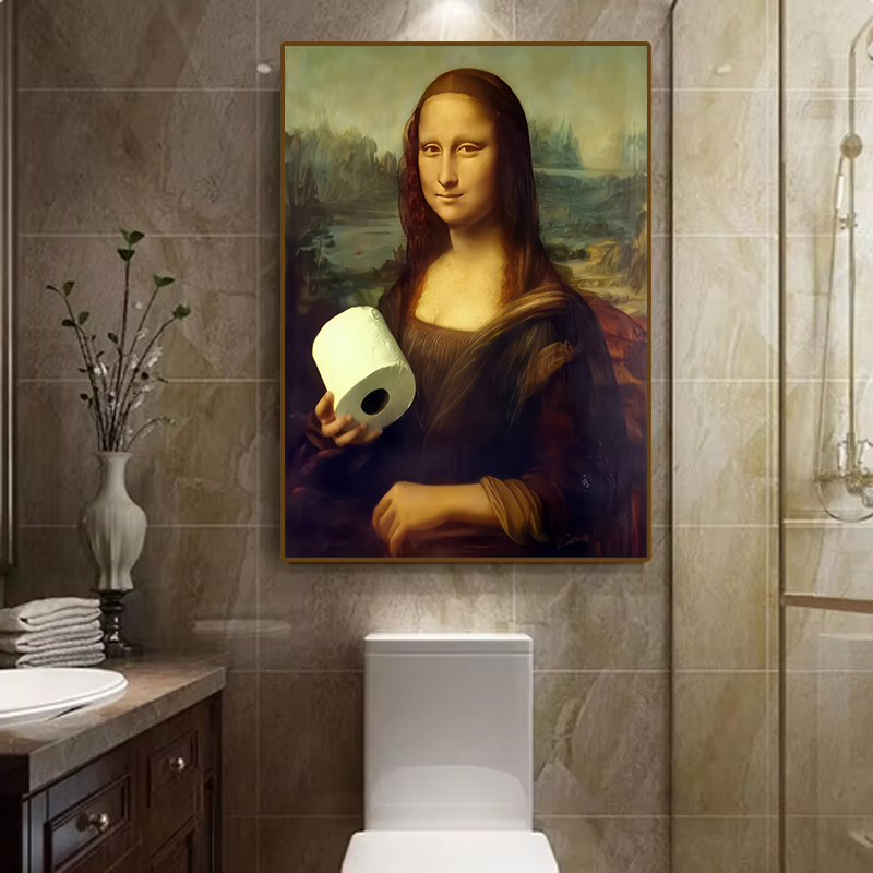 1pc Funny Abstract Bathroom To - огляд і ціна Office Furniture For Home