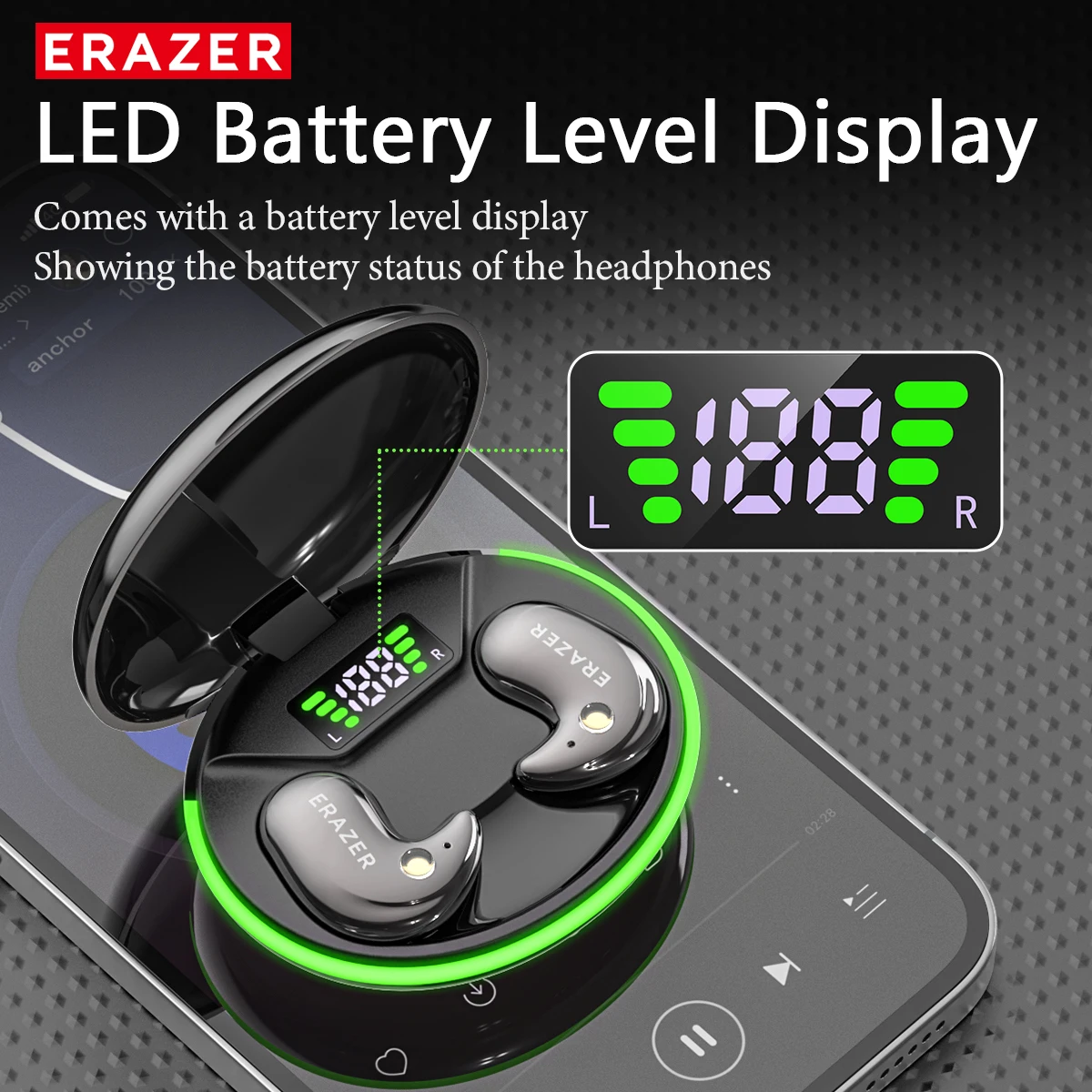 EARZER XF58 In-Ear Bluetooth H - огляд і ціна Telephone Headset Office