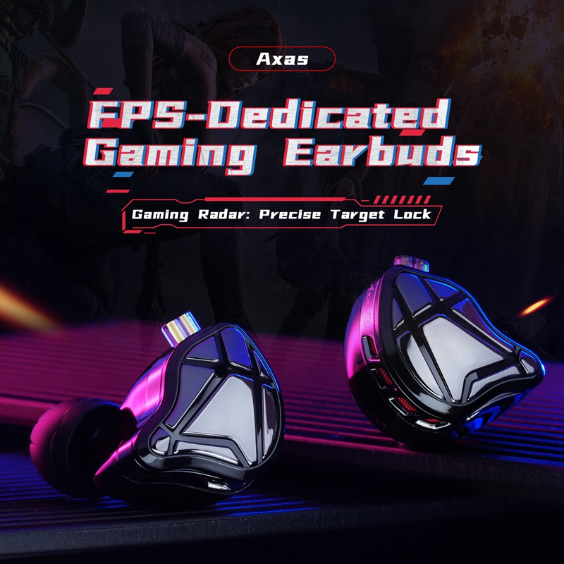  KZ Axas FPS Gaming IEM Headp - огляд і ціна Telephone Headset Office